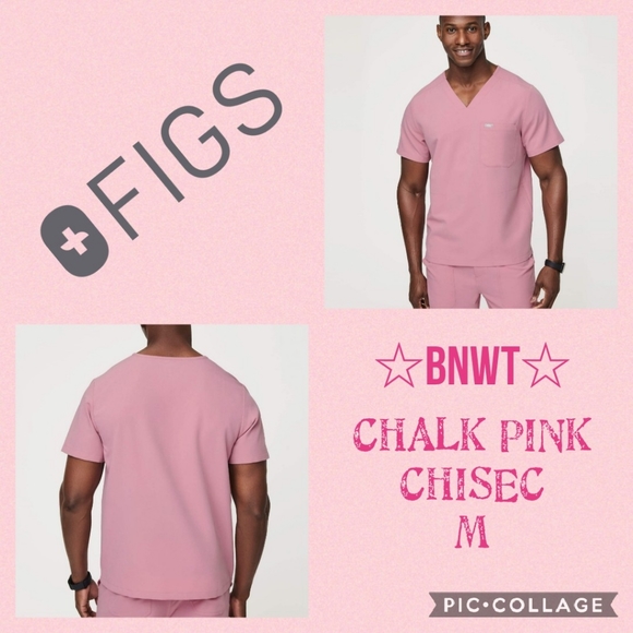 Figs Other - FIGS Chalk Pink Chisec (M)